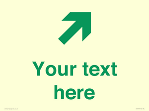 Custom Safe Condition inverse: Green Up right arrow